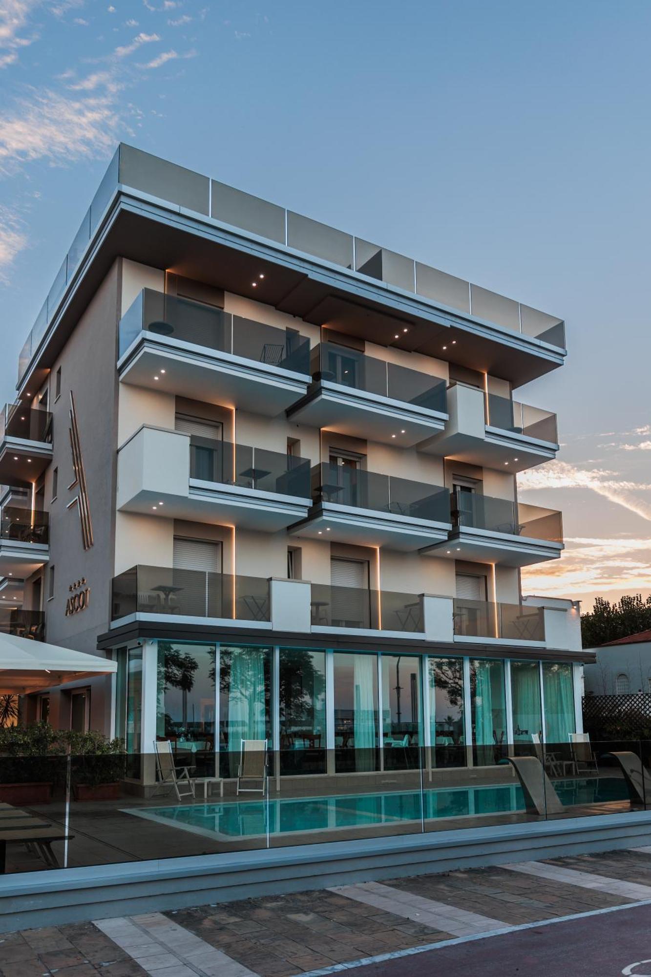 Hotel Ascot Riccione Esterno foto