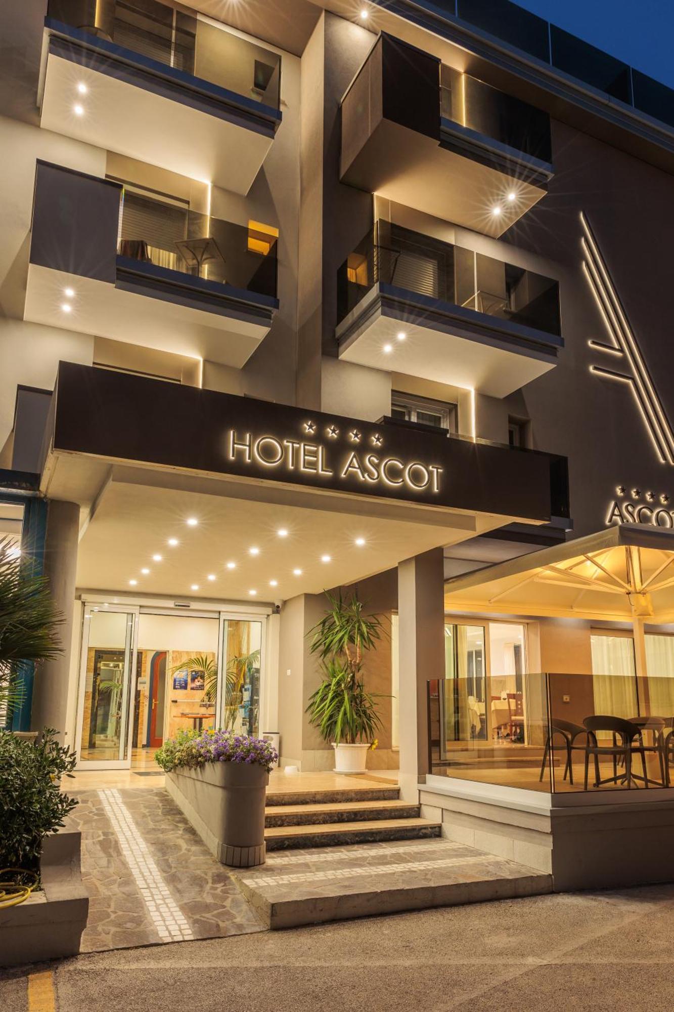 Hotel Ascot Riccione Esterno foto